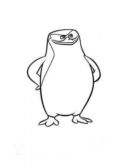 Die Pinguine aus Madagascar Ausmalbilder - Kostenlose Malvorlagen