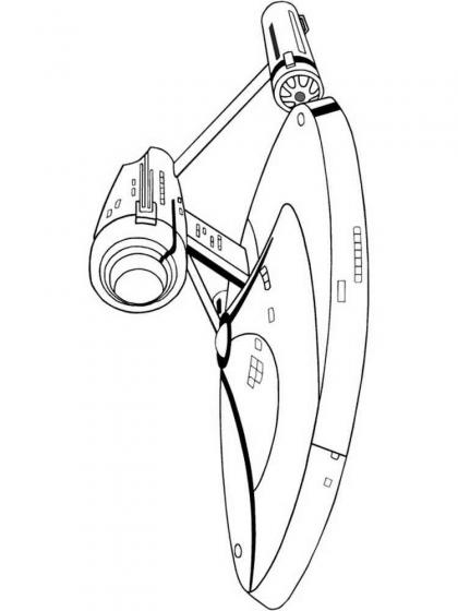 Star Trek Ausmalbilder - Kostenlose Malvorlagen